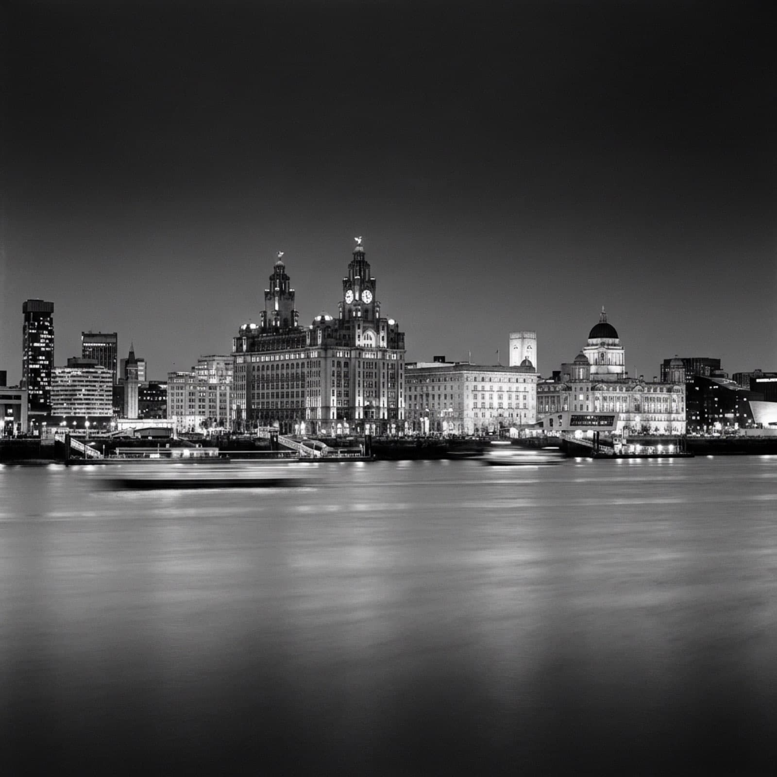 Liverpool Skyline at Night